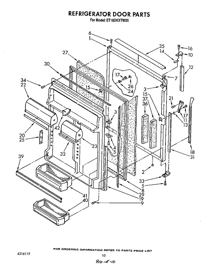 Diagram for ET18DKXTW05