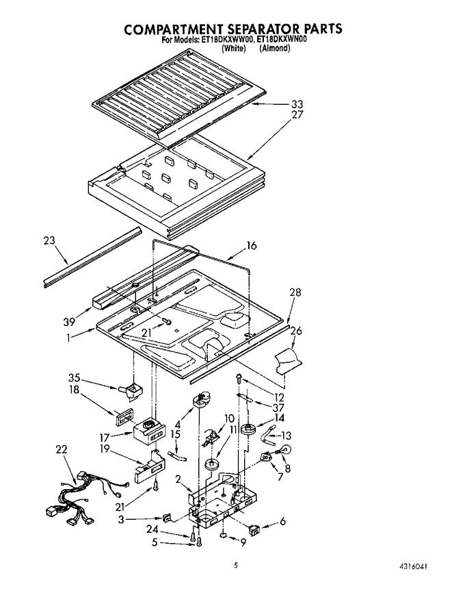 Diagram for ET18DKXWW00