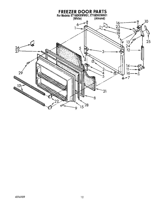 Diagram for ET18DKXWW01