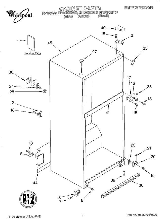 Diagram for ET18GKXHT00