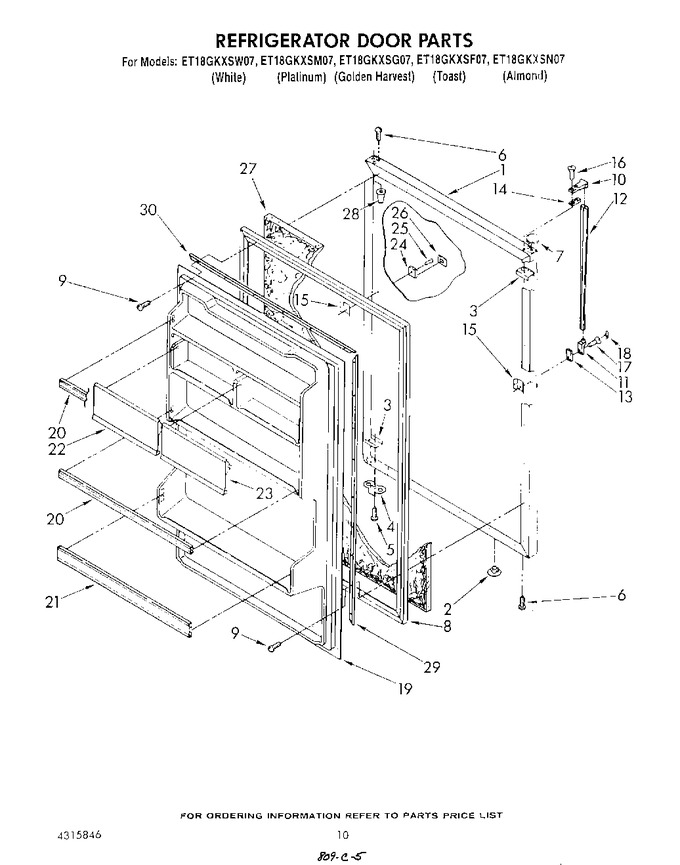 Diagram for ET18GKXSW07