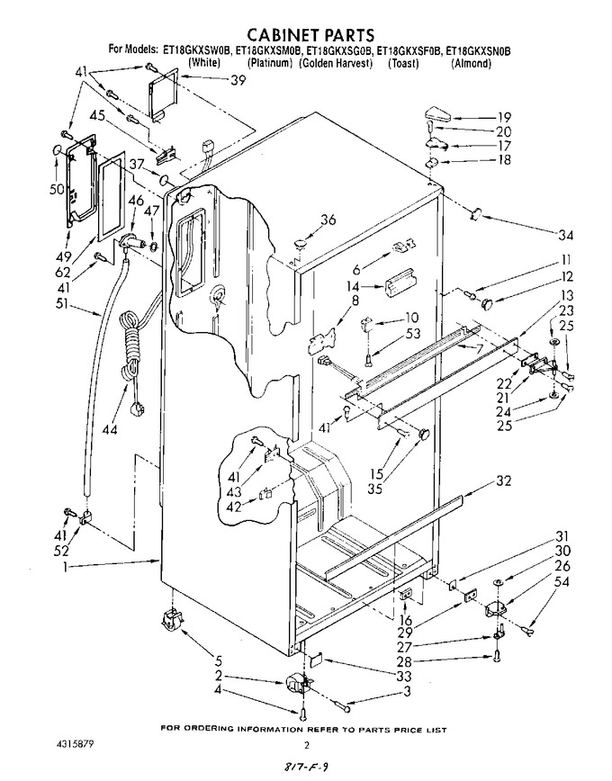 Diagram for ET18GKXSW0B