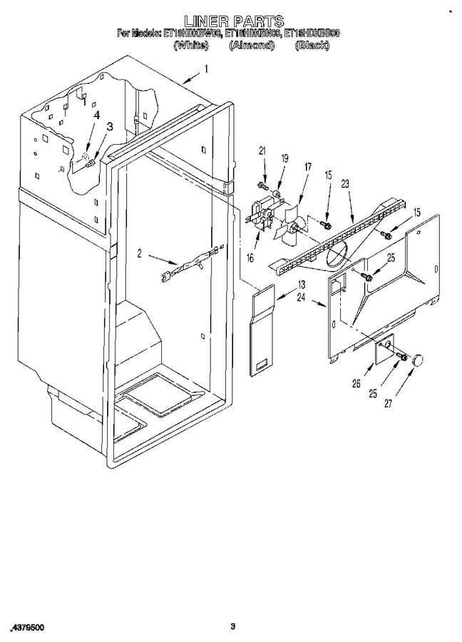 Diagram for ET18HDXBW00