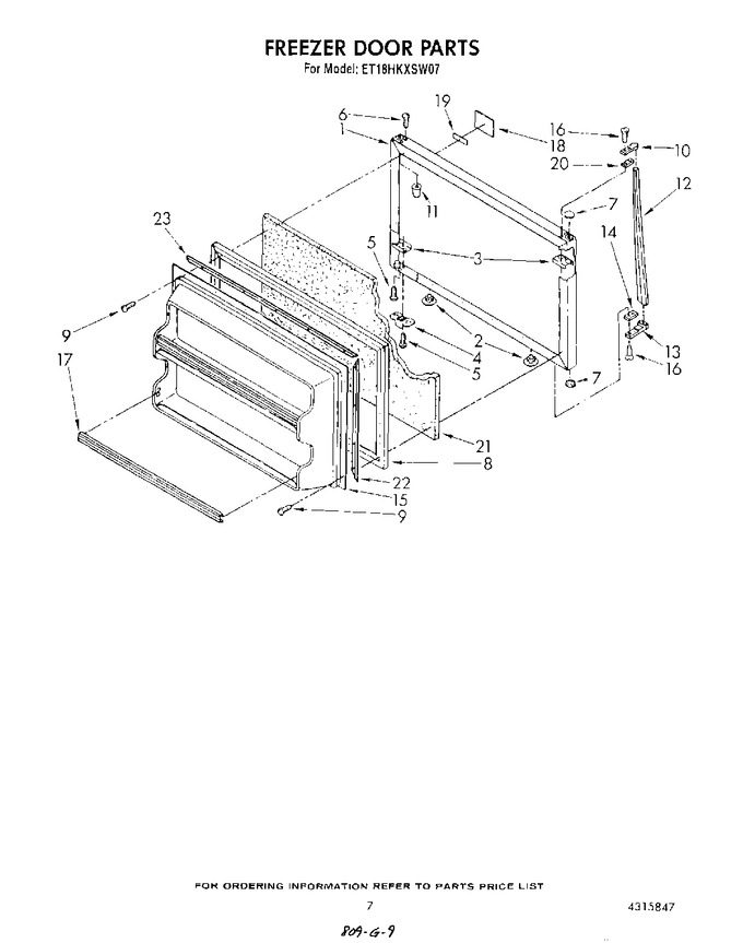 Diagram for ET18HKXSW07