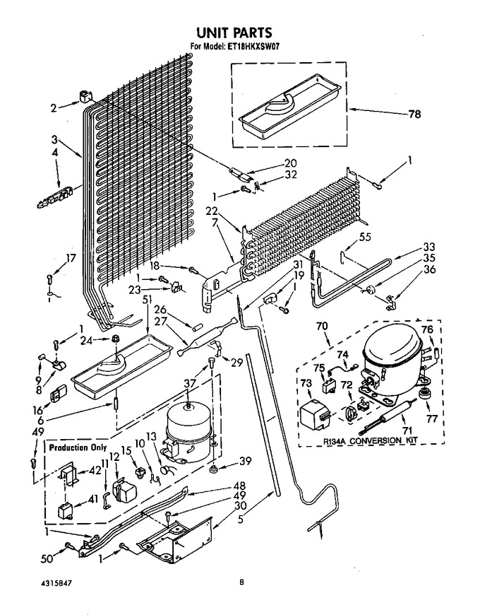 Diagram for ET18HKXSW07