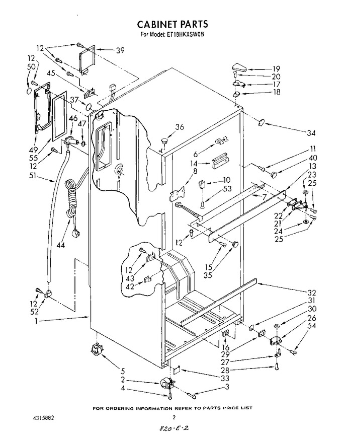 Diagram for ET18HKXSW0B