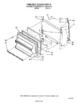 Diagram for 06 - Freezer Door