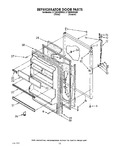 Diagram for 08 - Refrigerator Door, Lit/optional