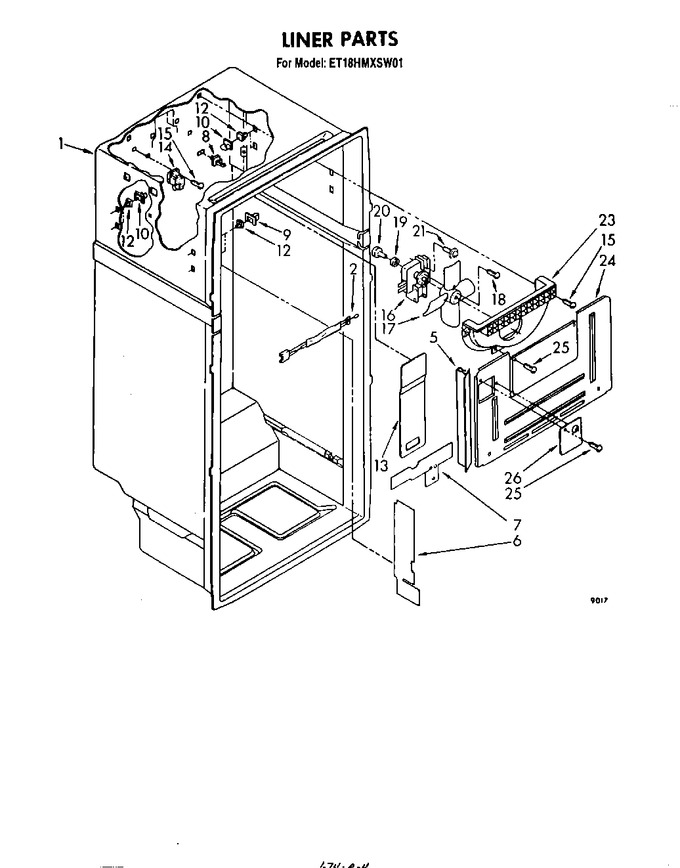 Diagram for ET18HMXSW01