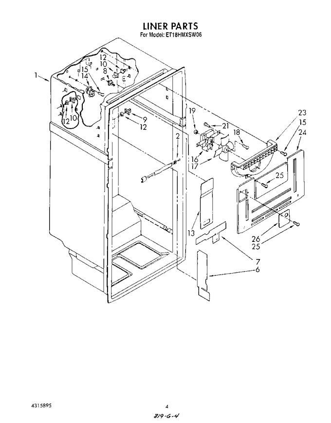 Diagram for ET18HMXSW06