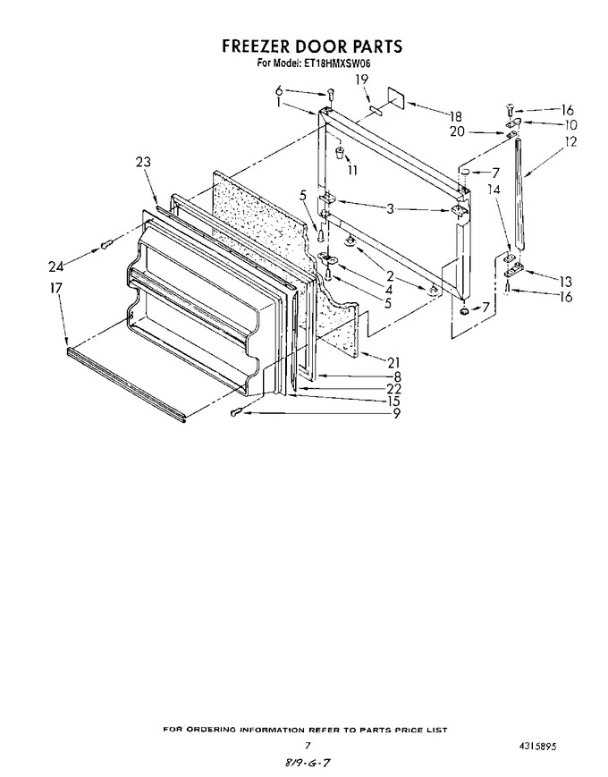 Diagram for ET18HMXSW06