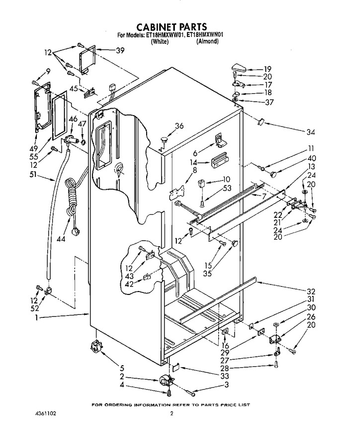 Diagram for ET18HMXWW01