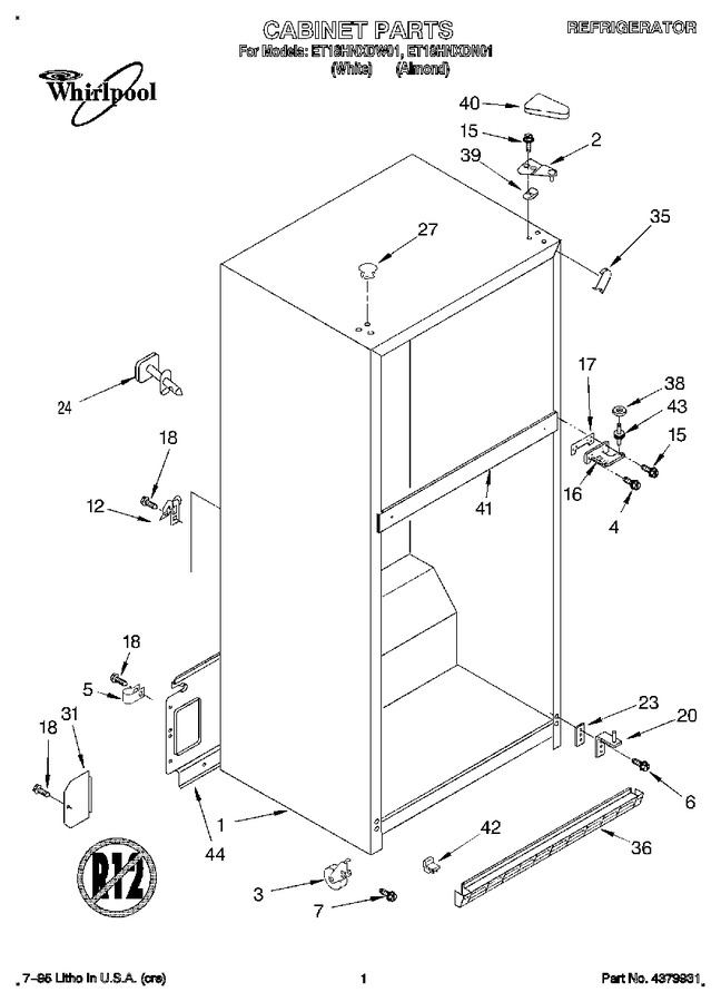 Diagram for ET18HNXDW01