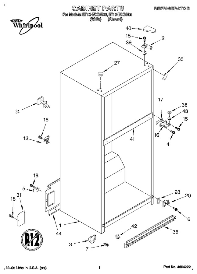 Diagram for ET18HNXDW05