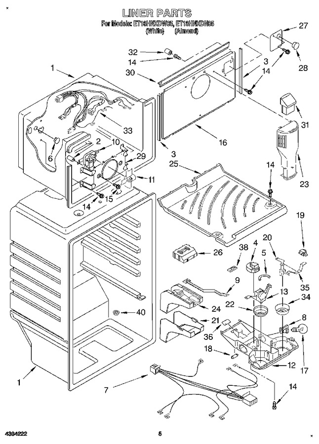 Diagram for ET18HNXDW05