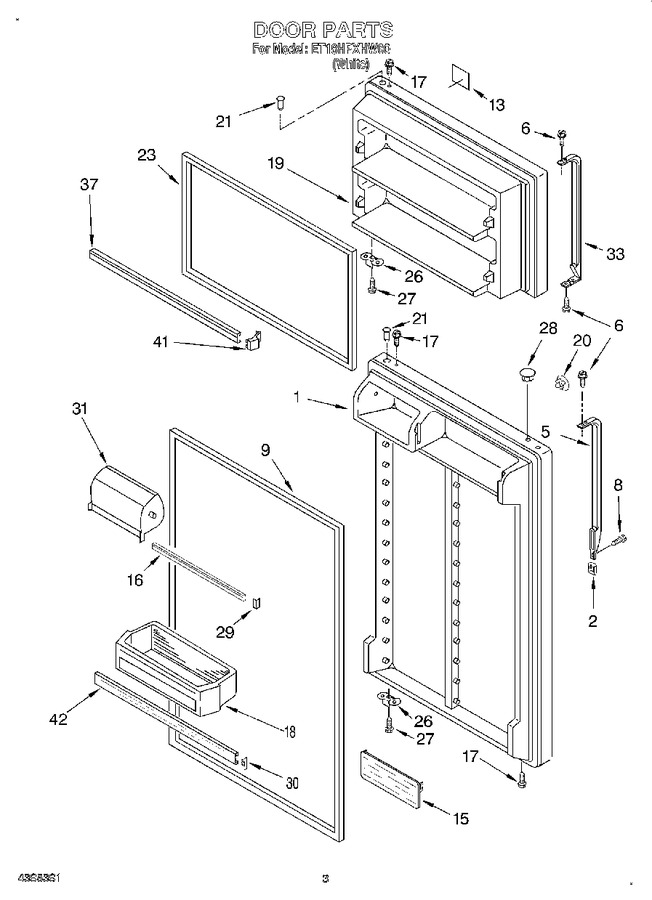 Diagram for ET18HPXHW00