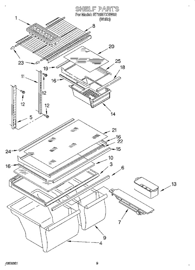 Diagram for ET18HPXHW00