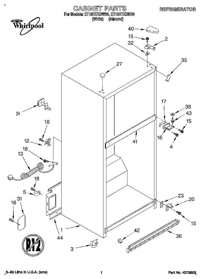 Diagram for ET18HTXDN00