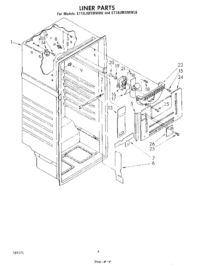 Diagram for ET18JMXMWR6