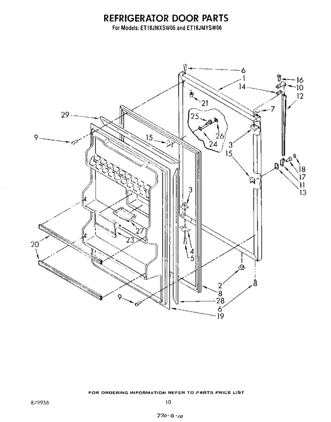 Diagram for ET18JMXSW06