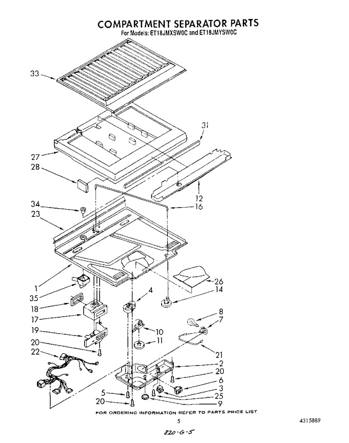 Diagram for ET18JMXSW0C