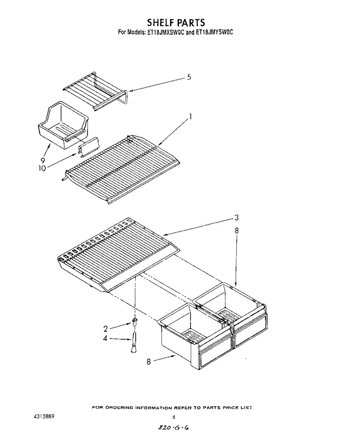 Diagram for ET18JMXSW0C