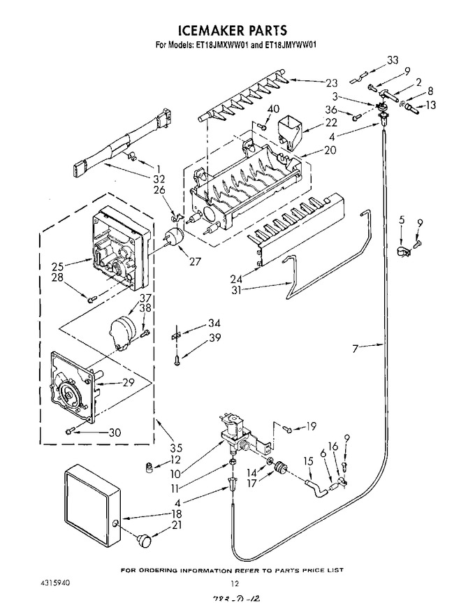 Diagram for ET18JMXWM01