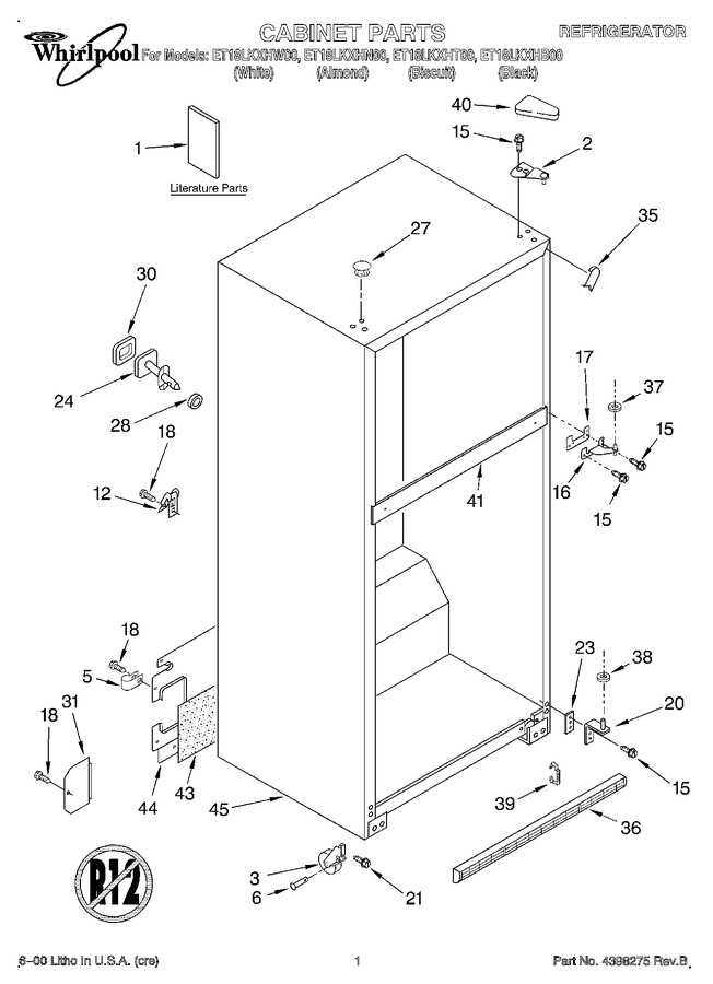 Diagram for ET18LKXHT00