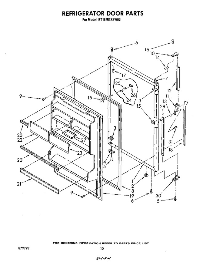 Diagram for ET18MKXSW03