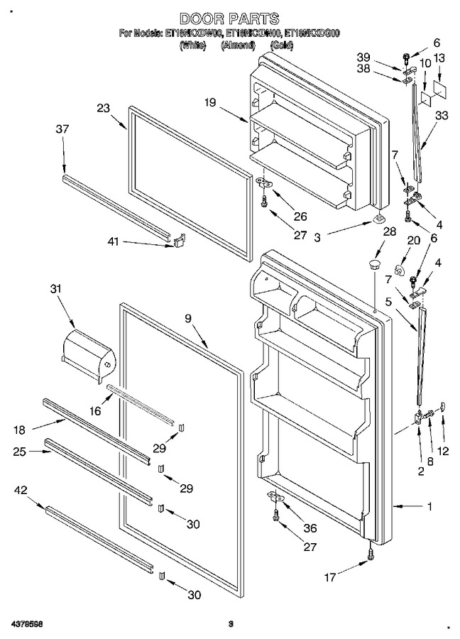 Diagram for ET18NKXDW00