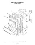 Diagram for 08 - Refrigerator Door , Lit/optional