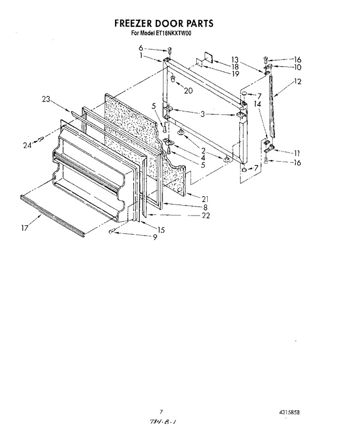 Diagram for ET18NKXTF00