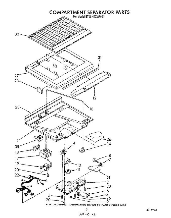 Diagram for ET18NKXWW01