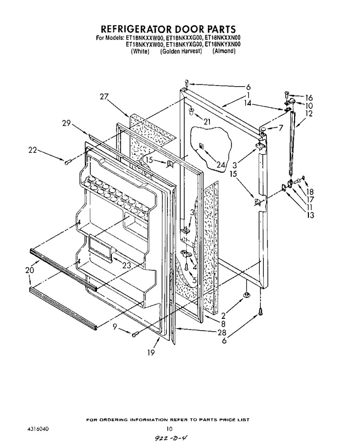 Diagram for ET18NKXXG00