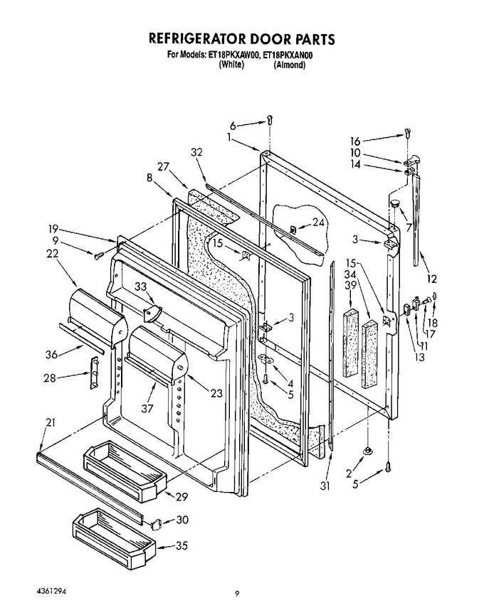 Diagram for ET18PKXAW00