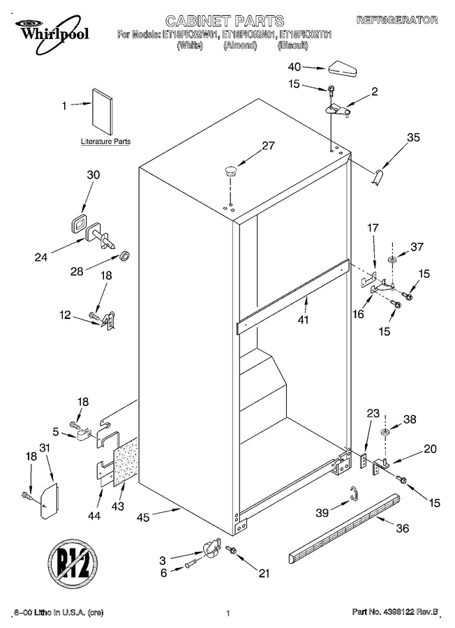 Diagram for ET18PKXGW01