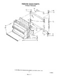 Diagram for 06 - Freezer Door