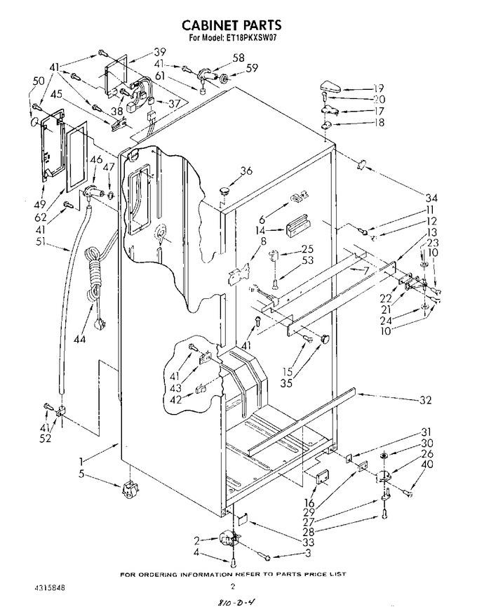 Diagram for ET18PKXSW07