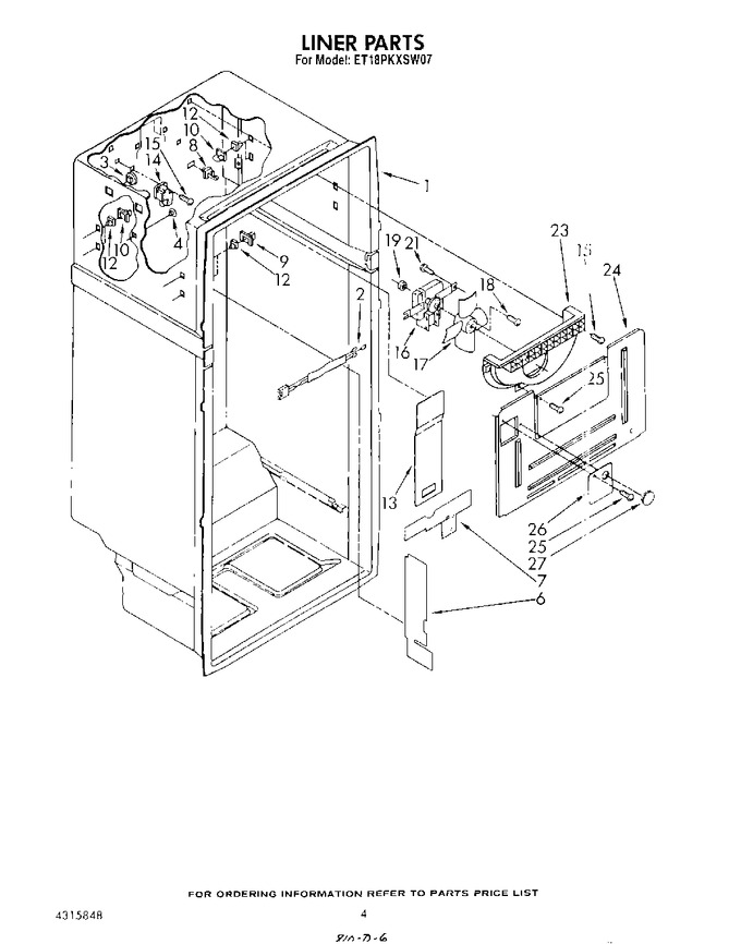 Diagram for ET18PKXSW07