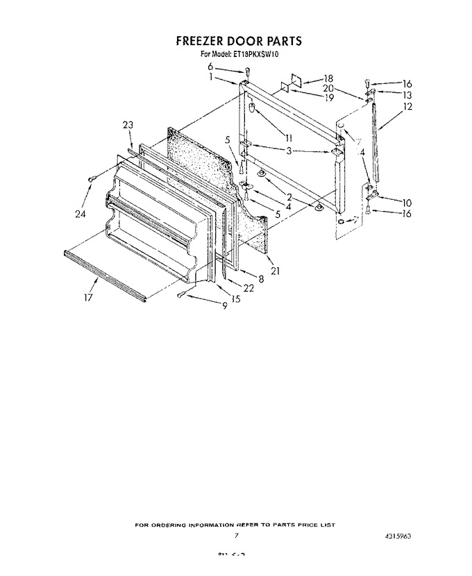 Diagram for ET18PKXSW10