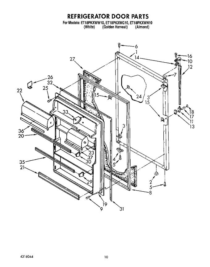 Diagram for ET18PKXWG10