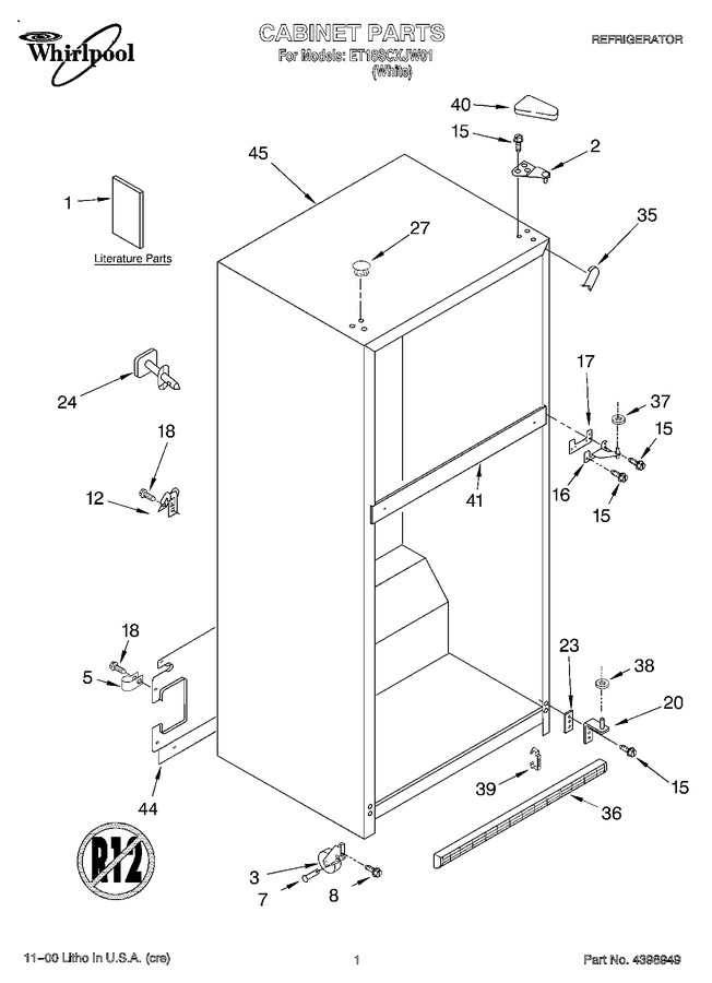 Diagram for ET18SCXJW01