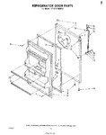 Diagram for 08 - Refrigerator Door , Parts Not Illus