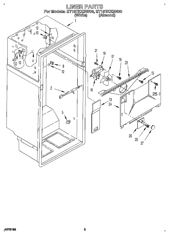 Diagram for ET18TKXBW00