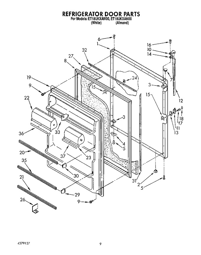 Diagram for ET18UKXAW00