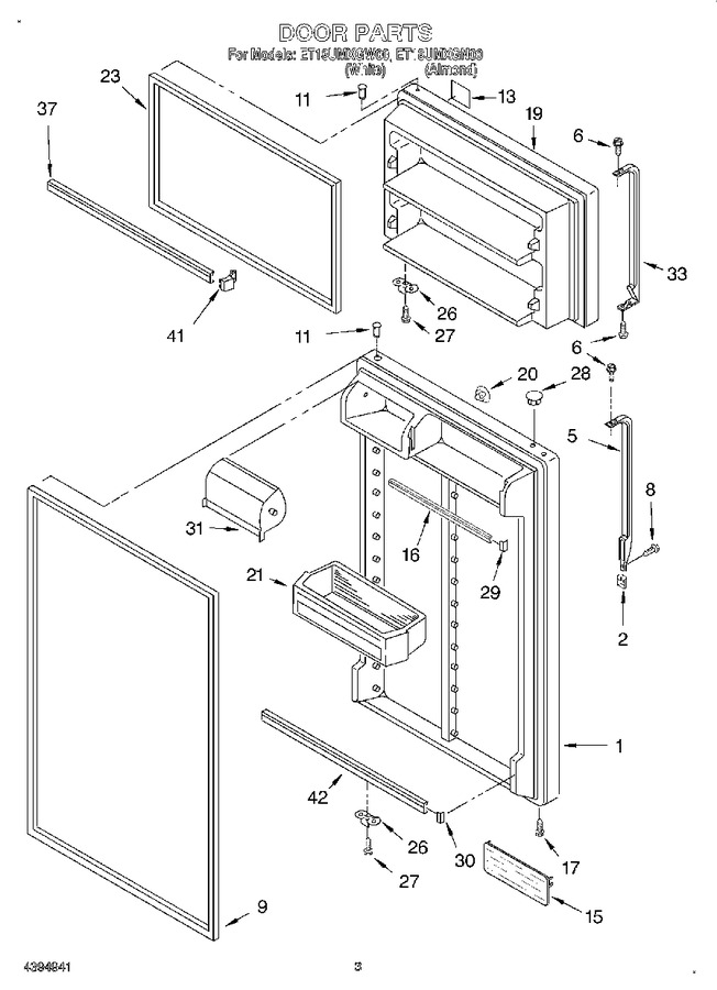 Diagram for ET18UMXGN00