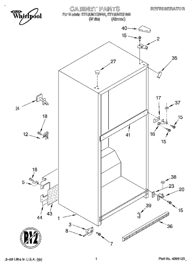 Diagram for ET18UMXGN02