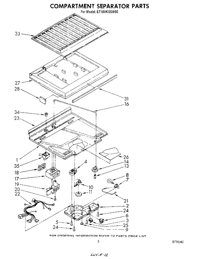 Diagram for ET18VKXSW00