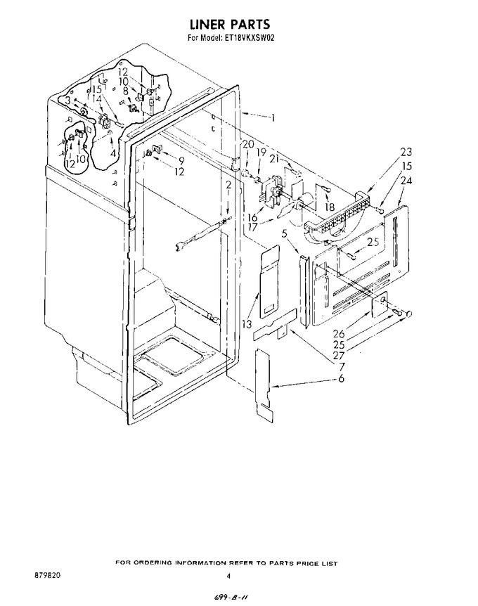 Diagram for ET18VKXSW02