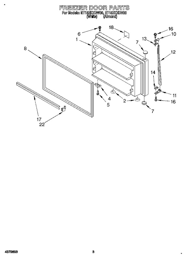 Diagram for ET18ZKXDN00